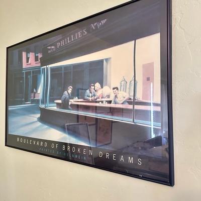 Sale Photo Thumbnail #255: Framed to print Boulevard of broken dreams 36” x 22”