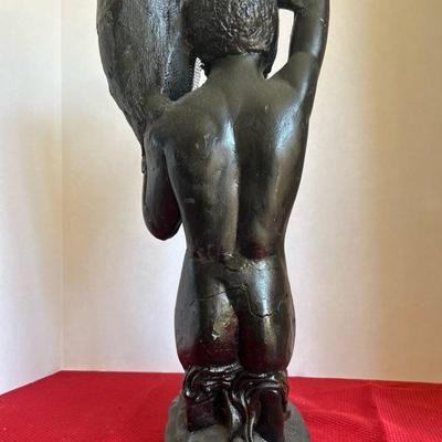 Sale Photo Thumbnail #261: plaster statue