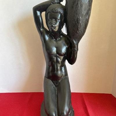 Sale Photo Thumbnail #257: plaster statue