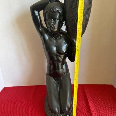 Sale Photo Thumbnail #258: plaster statue