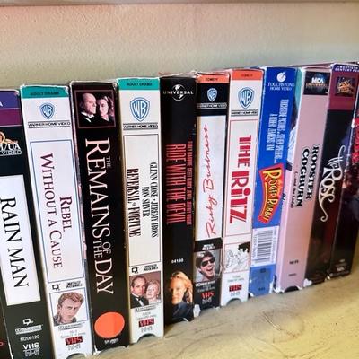 Sale Photo Thumbnail #291: Collection of VHS tapes