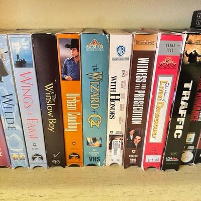 Sale Photo Thumbnail #297: Collection of VHS tapes