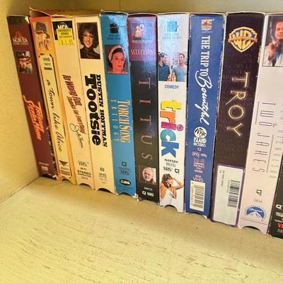 Sale Photo Thumbnail #294: Collection of VHS tapes