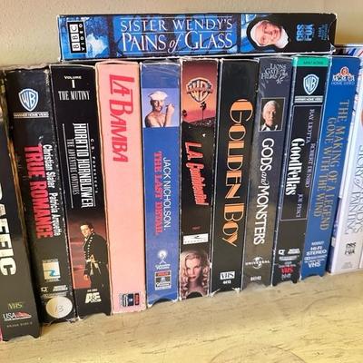 Sale Photo Thumbnail #296: Collection of VHS tapes