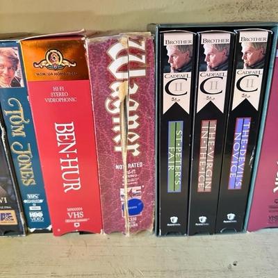 Sale Photo Thumbnail #310: Collection of VHS tapes