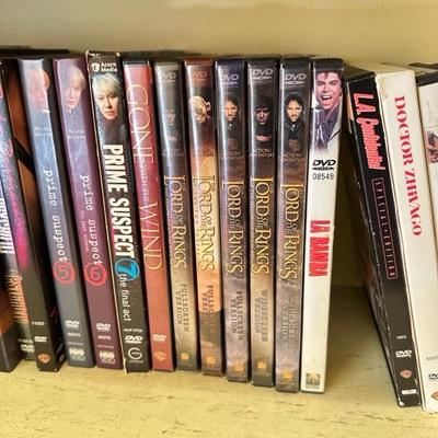Sale Photo Thumbnail #316: Collection of DVDs