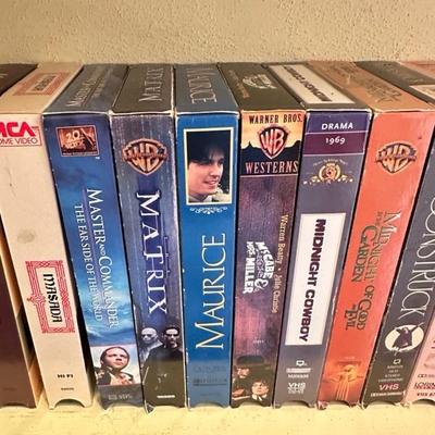Sale Photo Thumbnail #319: Collection of VHS tapes