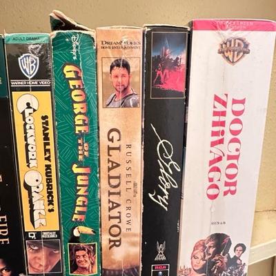 Sale Photo Thumbnail #327: Collection of VHS tapes