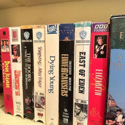 Sale Photo Thumbnail #324: Collection of VHS tapes