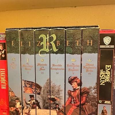 Sale Photo Thumbnail #323: Collection of VHS tapes