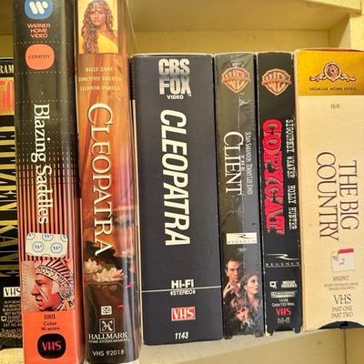 Sale Photo Thumbnail #329: Collection of VHS tapes