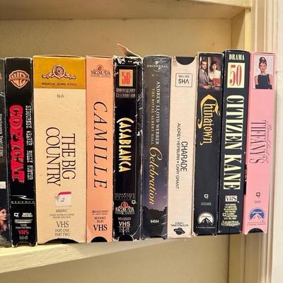 Sale Photo Thumbnail #336: Collection of VHS tapes