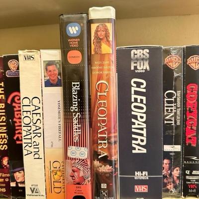 Sale Photo Thumbnail #339: Collection of VHS tapes