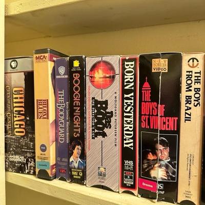 Sale Photo Thumbnail #337: Collection of VHS tapes