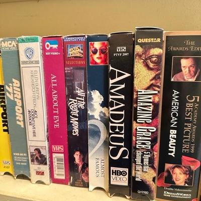 Sale Photo Thumbnail #347: Collection of VHS tapes