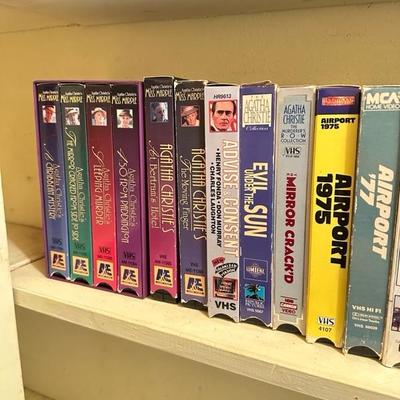 Sale Photo Thumbnail #344: Collection of VHS tapes