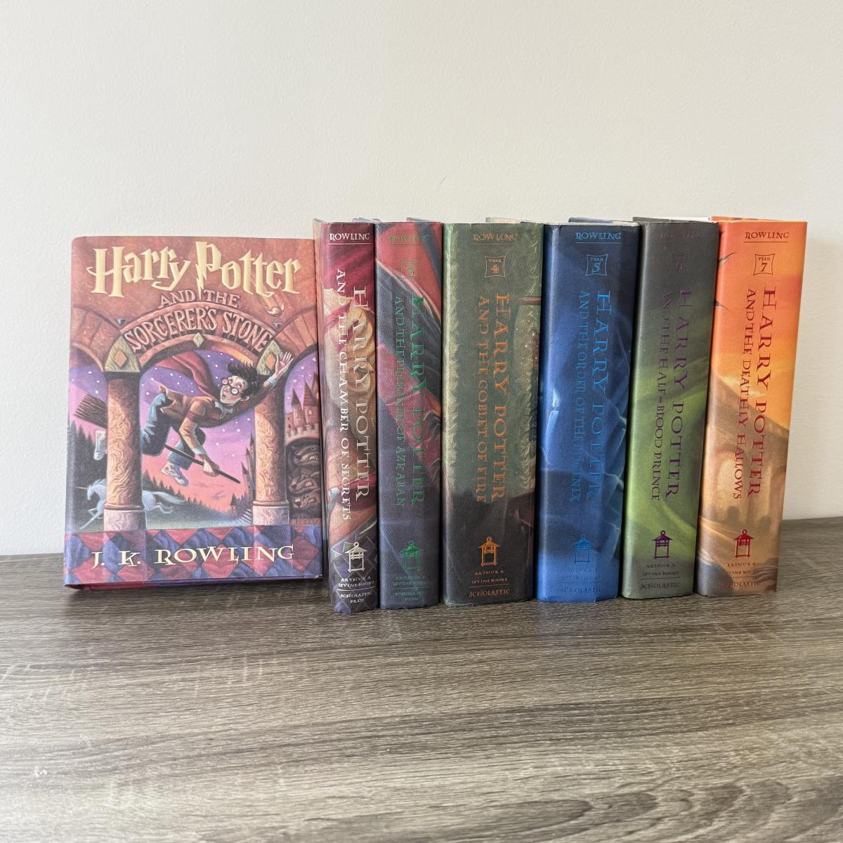 LOT 87K: Harry Potter Series by J. K. Rowling - First American Editions ...