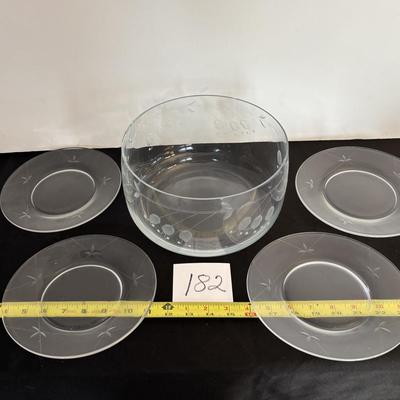 Etched Glass Lot