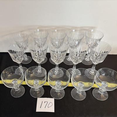 Vintage Wine Glasses