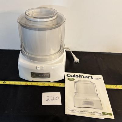 Cuisinart Ice Cream Maker