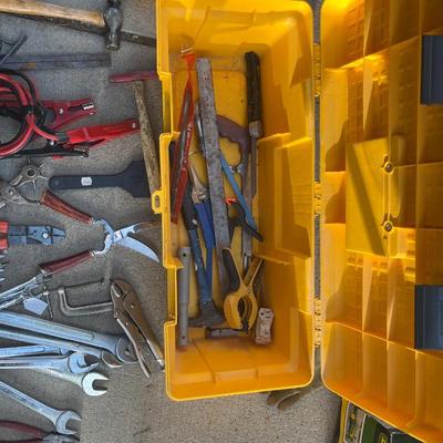 50pc plus tools yellow tool box