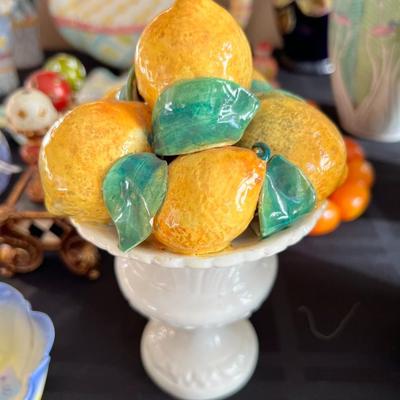 Vintage Italian Lemon Topiary mid 20th century