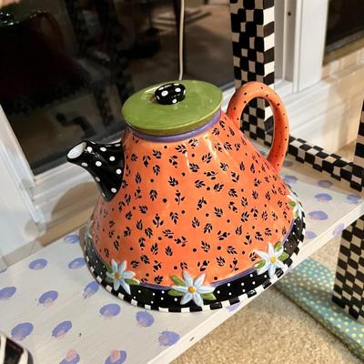 Mary Engelbreit Charpente 1997 Collection Teapot