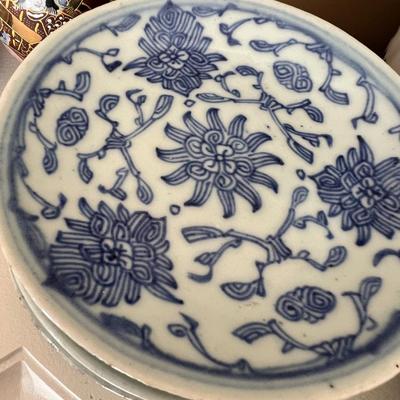 Chinese Qinghua Plates