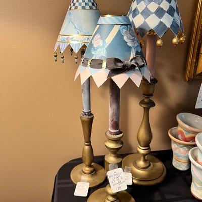 Mackenzie-Childs Candlesticks