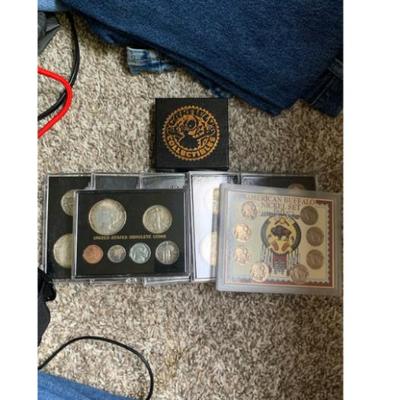 45 collectable coins; rare garfield coin