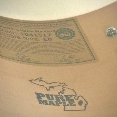 Custom DW Collector's Series Made in U.S.A. Pure Maple Drum Set 12," 14," 18" Kick w/ Cases MINT