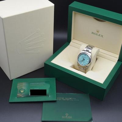 Rolex Oyster Perpetual 124300 Tiffany 41mm Unworn Unworn 2021-