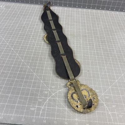 2nd Set Brass Coat of Arms for Wells, Etc. 