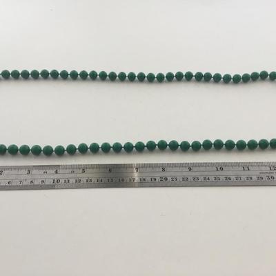 Green fashion beaded fashion necklace