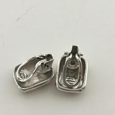 Germany? Marked vintage clip on earrings