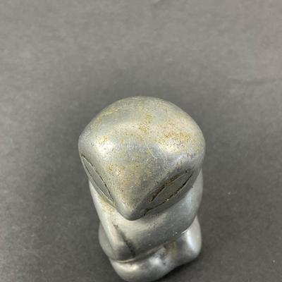 -12- GORDON HOSELTON | Signed & Numbered Mid Century Aluminum Owl Sculpture