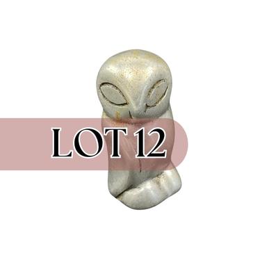 -12- GORDON HOSELTON | Signed & Numbered Mid Century Aluminum Owl Sculpture