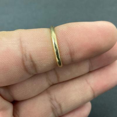 -15- GOLD | 14K Gold Band Ring | Marked