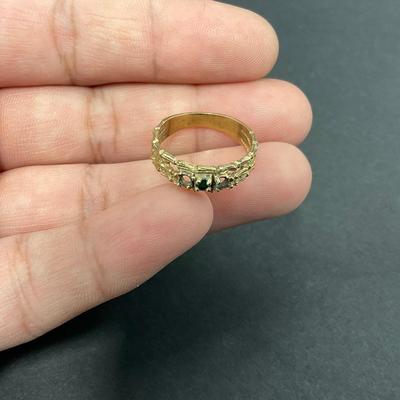 -16- GOLD | 10K Gold Ring | Marked