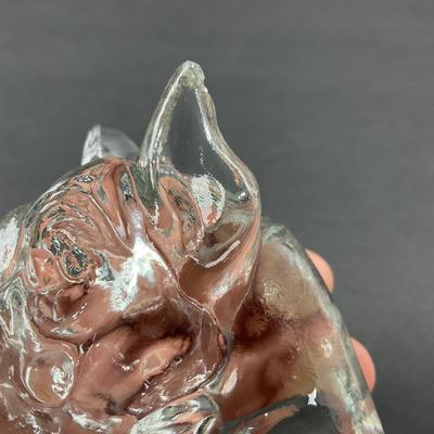 -21- GLASSWARE | One Kenneth Haley Crystal Boxer | One Art Glass Scottie Dog