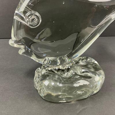 -22- MURANO | Art Glass Fish On Waves
