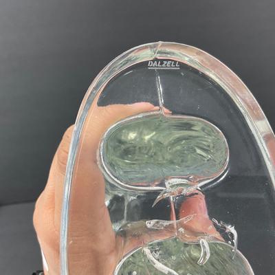 -27- GLASSWARE | By Dalzell Tall Pony Figure | Marked