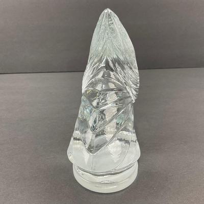 -28- LALIQUE | Cardinal Bird Glass Radiator Mascot Hood Ornament