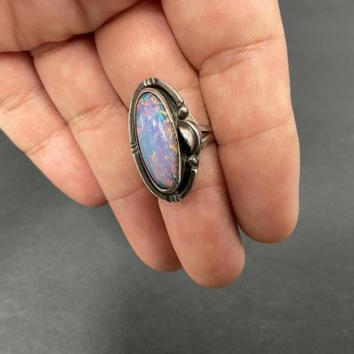 -33- NAVAJO | Artist Signed Sterling Ring | Marked