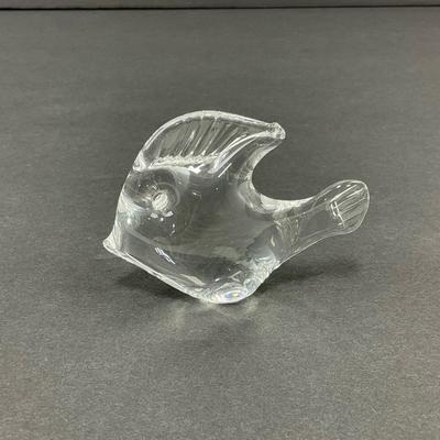 -41- GLASSWARE | Konst Glashyttan Urshult Art Glass Swedish Fish