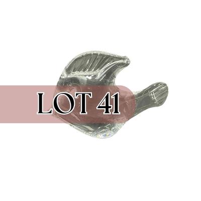 -41- GLASSWARE | Konst Glashyttan Urshult Art Glass Swedish Fish