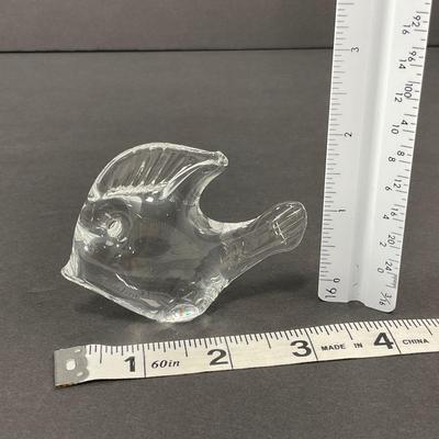 -41- GLASSWARE | Konst Glashyttan Urshult Art Glass Swedish Fish