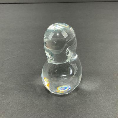 -43- GLASSWARE | Art Glass Baby Chick Figure