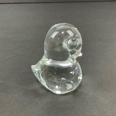 -43- GLASSWARE | Art Glass Baby Chick Figure