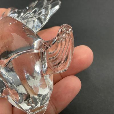 -44- GLASSWARE | Art Glass Gold Fish Figure